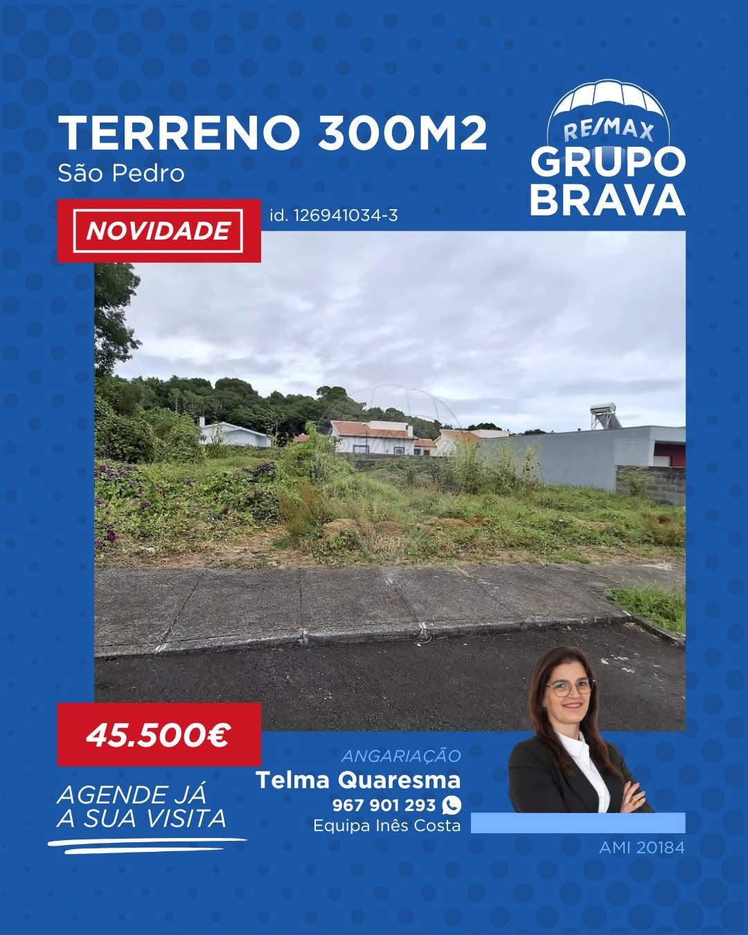Terreno 300m² · São Pedro